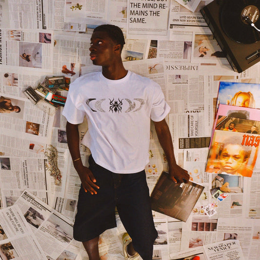 Spider Tee White